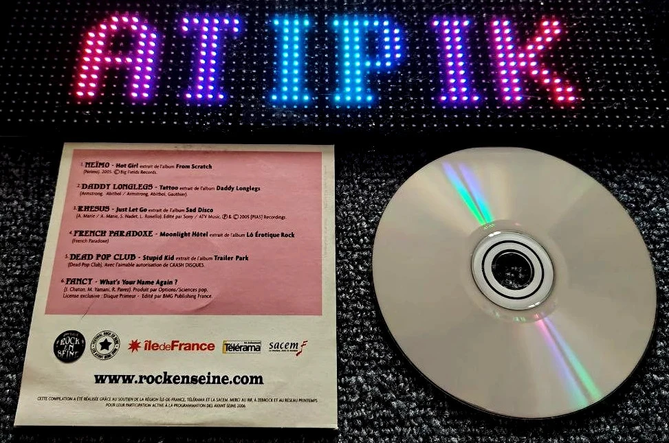 CD pépite collector : cd rock en seine 2006 - les avant seine 🎸 – photo 2